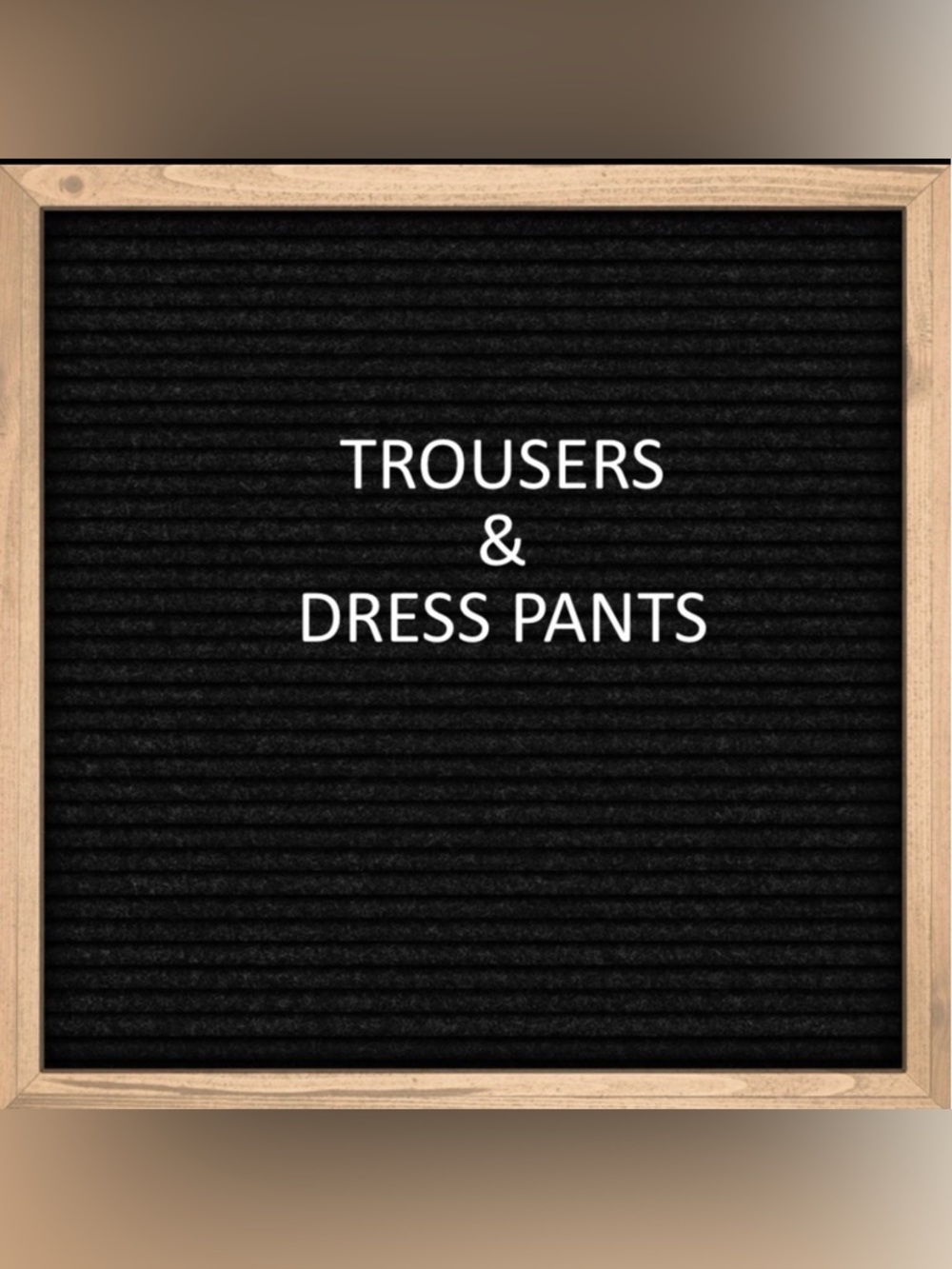 Trousers & Dresspants